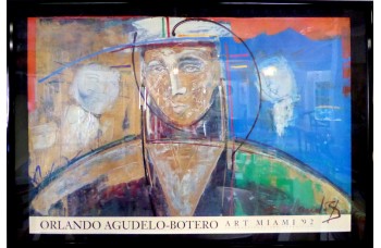 Orlando Agudelo-Botero Exhibition Poster