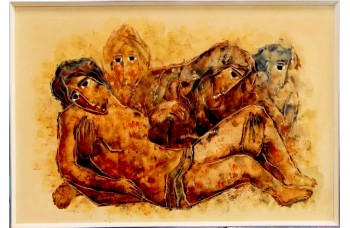 Calvin Waller Burnett Painting