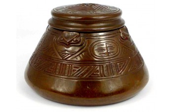 American Indian Inkwell by Tiffany Studios