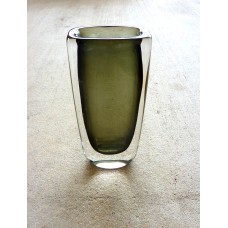 Art Glass Vase by Nils Landberg for Orrefors