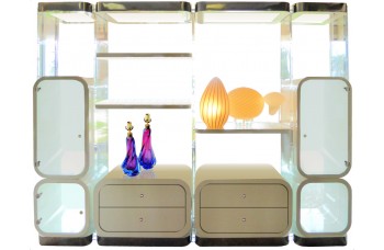 Lucite Wall Unit by Janet Schwietzer for Pace