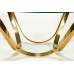 Roger Sprunger Style Cocktail Table by Tri-Mark in Gold