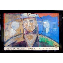 Orlando Agudelo-Botero Exhibition Poster