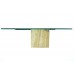 Travertine Marble Cocktail Table by Artedi Travertine Marble Cocktail Table by Artedi