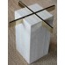Pair of Travertine Marble Side Tables by Artedi Pair of Travertine Marble Side Tables by Artedi