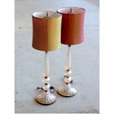Pair of Art Glass Lamps by Barovier and Toso