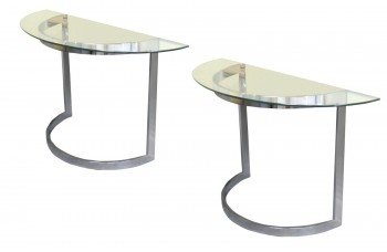 Pair of Console Tables by Milo Baughman Pair of Console Tables by Milo Baughman