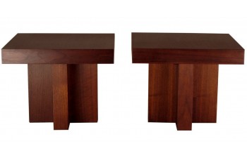 Pair of Occasional Tables by Milo Baughman Pair of Occasional Tables by Milo Baughman