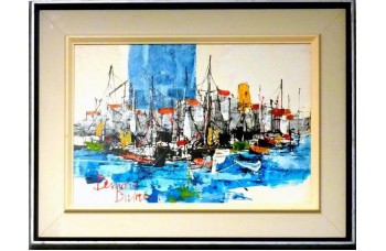 Painting by Bernard Dufour Painting by Bernard Dufour