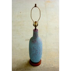 Large Mid-Century Chalkware Table Lamp Large Mid-Century Chalkware Table Lamp