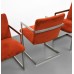 Set of Four Armchairs by Milo Baughman Set of Four Armchairs by Milo Baughman