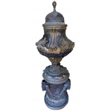 Monumental Bronze Garden Urn