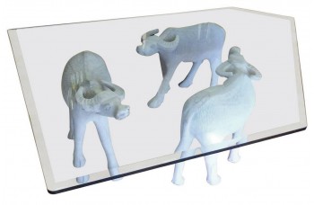 Bull and Cocktail Table Bull and Cocktail Table