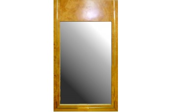 Burl Olive Ash Mirror by Thomasville