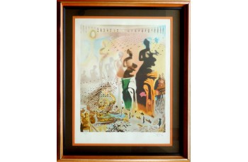 The Hallucinogenic Toreador by Salvador Dalí