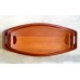 Three Staved Teak Trays by Jens Quistgaard for Dansk Three Staved Teak Trays by Jens Quistgaard for Dansk