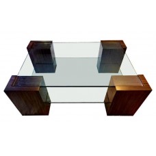 Ebony Tiered Cocktail Table Ebony Tiered Cocktail Table