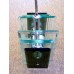 Smoked Glass Chandelier by Fontana Arte Smoked Glass Chandelier by Fontana Arte