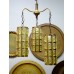Spanish Gothic Revival Triple Swag Lamp Spanish Gothic Revival Triple Swag Lamp