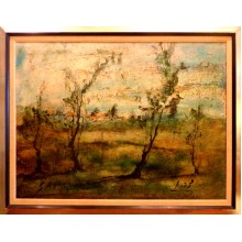 Expressionist Painting by Zvi Raphaeli