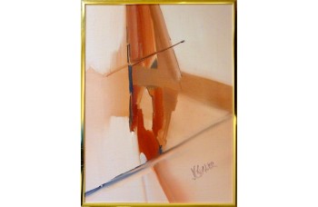 Abstract Impressionist Painting by Kugler