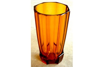 Large Art Deco Vase by Josef Hoffmann for Moser Large Art Deco Vase by Josef Hoffmann for Moser