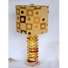 Lucite Caramel Table Lamp Lucite Caramel Table Lamp