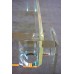 Pair of Lucite Intricate Corners Side Tables Pair of Lucite Intricate Corners Side Tables