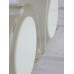Pair of Lucite Demi-Lune Table Lamps Pair of Lucite Demi-Lune Table Lamps