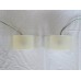 Pair of Lucite Demi-Lune Table Lamps Pair of Lucite Demi-Lune Table Lamps