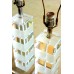 Pair of Lucite Tower Lamps