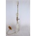 Small Lucite Triangle Lamp