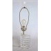 Small Lucite Triangle Lamp
