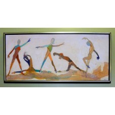 Modern Mixed-Media Painting Modern Mixed-Media Painting