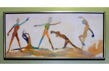 Modern Mixed-Media Painting Modern Mixed-Media Painting