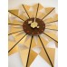 Brass Butterfly Clock by George Nelson