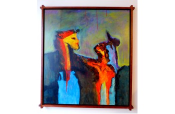 Painting by Espartaco Albornoz Abreu Painting by Espartaco Albornoz Abreu