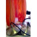 Set of Four Art Glass Pendants