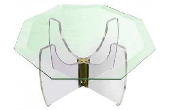 Pace Style Cocktail Table w/Octagonal Top Pace Style Cocktail Table w/Octagonal Top