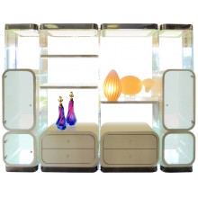 Lucite Wall Unit by Janet Schwietzer for Pace