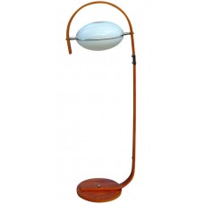 Molded Plywood and Lucite Floor Lamp