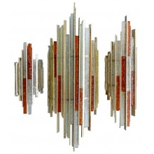 Three Magnificent Art Glass Sconces by Poliarte