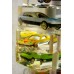 Pair of Lucite Racecar Lamps