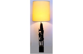 Monumental Brutalist Lamp by Richard Barr for Laurel Monumental Brutalist Lamp by Richard Barr for Laurel