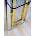 Romeo Rega Style Mixed Metal Console Table Romeo Rega Style Mixed Metal Console Table