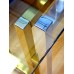 Romeo Rega Style Mixed Metal Console Table Romeo Rega Style Mixed Metal Console Table