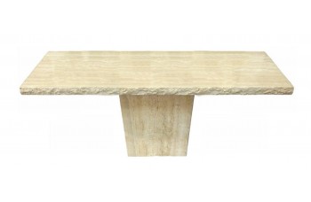Travertine Marble Console Table Travertine Marble Console Table