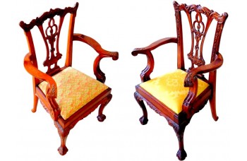 Salesman's Sample Chippendale Chairs Salesman's Sample Chippendale Chairs