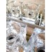 Pair of Mirage Ice Cube Sconces by Sciolari for Lightolier Pair of Mirage Ice Cube Sconces by Sciolari for Lightolier