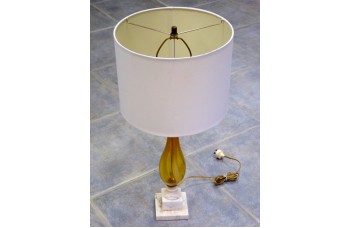 Art Glass Lamp by Seguso Art Glass Lamp by Seguso